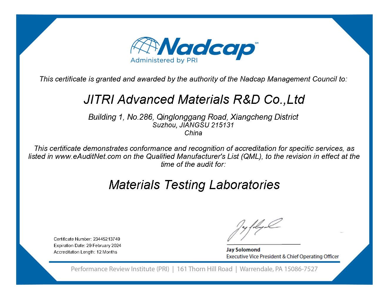 NADCAP